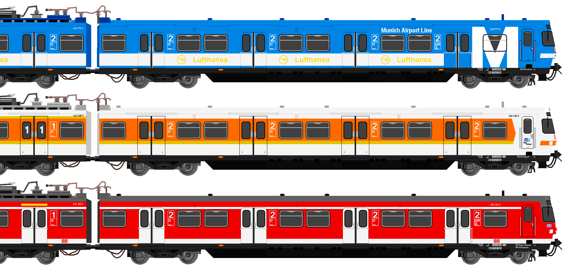DB-Baureihe 420 - die 90er
